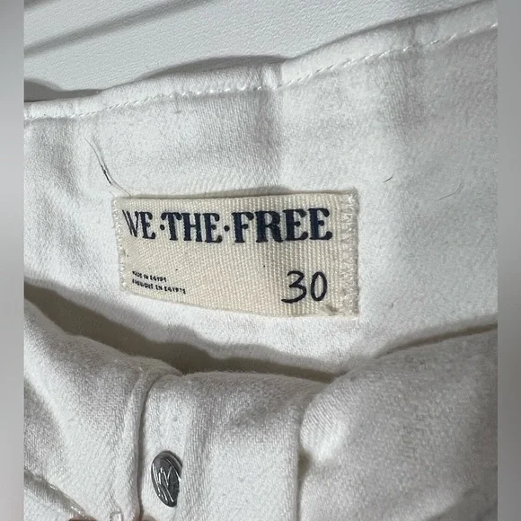 We The Free Jayde White Flare High-Rise Jeans - Picture 7 of 7